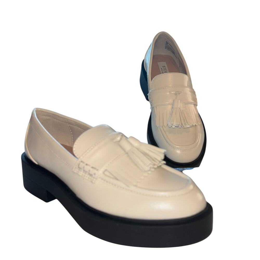 NEW Beryn Platform Kiltie Tassel Loafer (Women) Size 7M by Steven New York